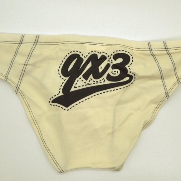 NWOT: RARE GOTTZU SWIM BRIEF, WHITE, ASIAN SIZE LARGE (32"-33") - Picture 2 of 7